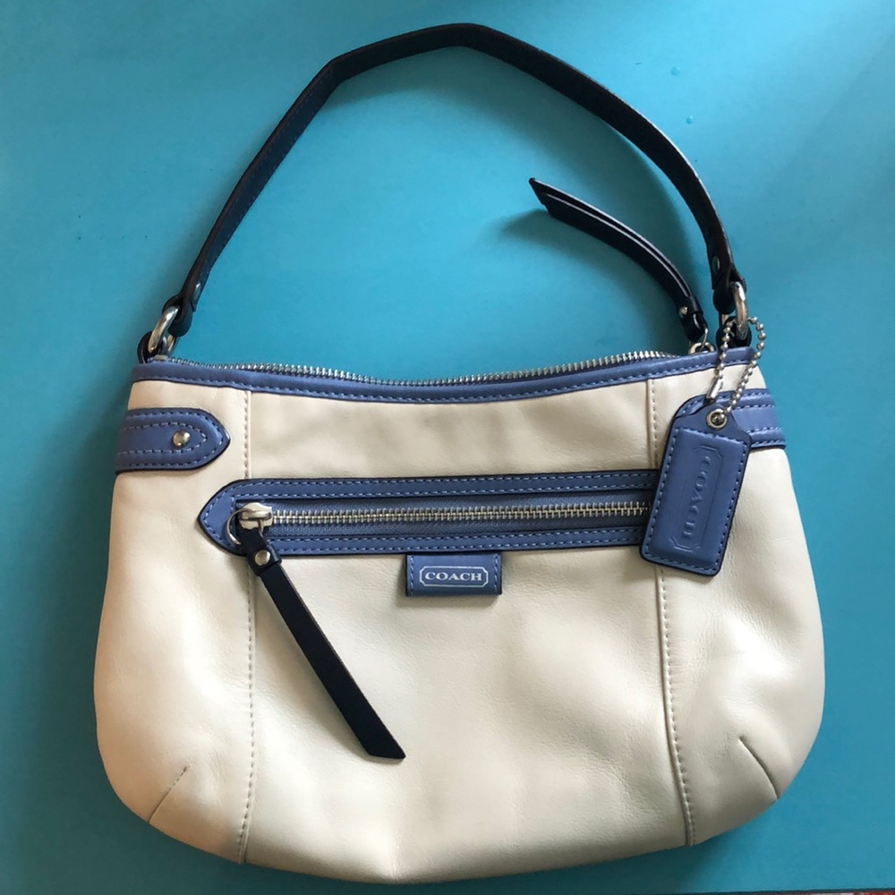 Coach over the shoulder small handbag purse.
